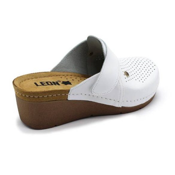 Leon Comfort 1001 Fehér női papucs