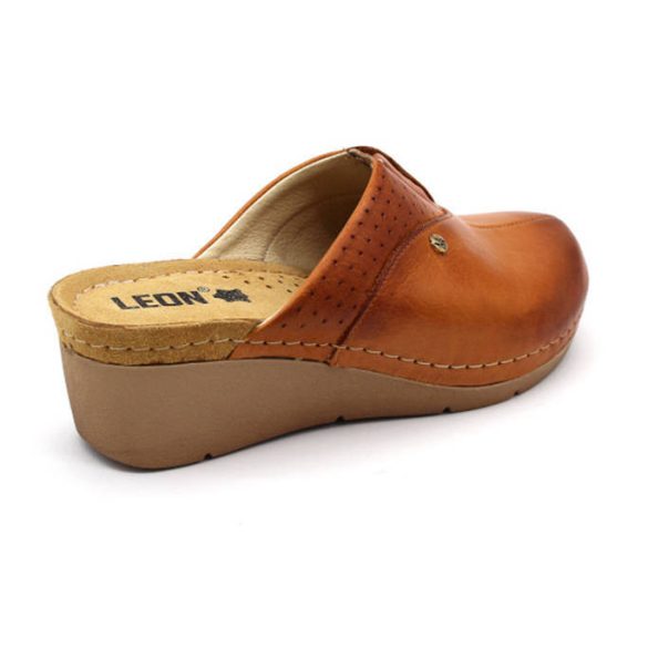 Leon Comfort 1002 Barna női papucs