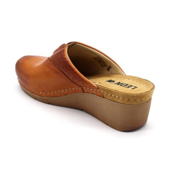 Leon Comfort 1002 Barna női papucs
