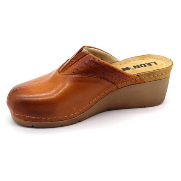 Leon Comfort 1002 Barna női papucs