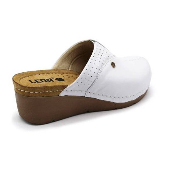 Leon Comfort 1002 Fehér női papucs