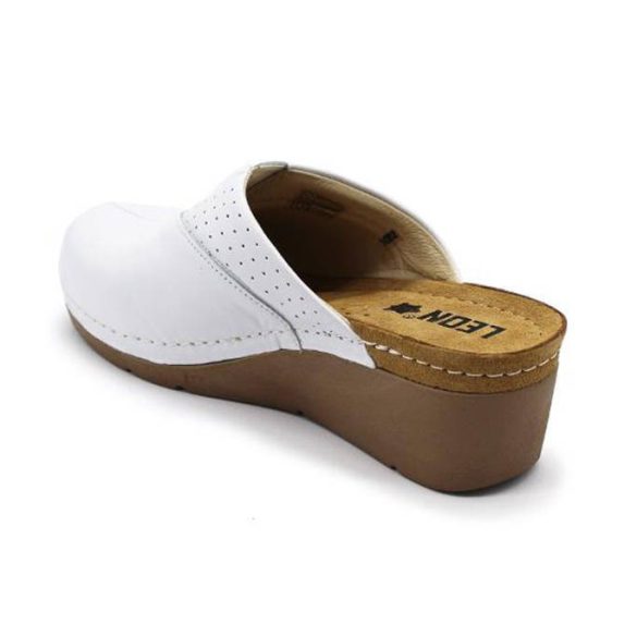 Leon Comfort 1002 Fehér női papucs