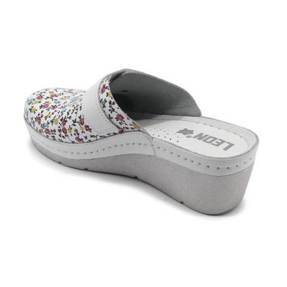 Leon Comfort 1003 Citrom-virag női papucs