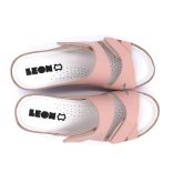 Leon Comfort 1004 rose-bak női papucs