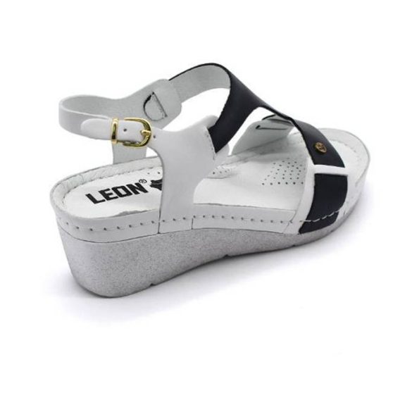 Leon Comfort 1010 Kék női szandál