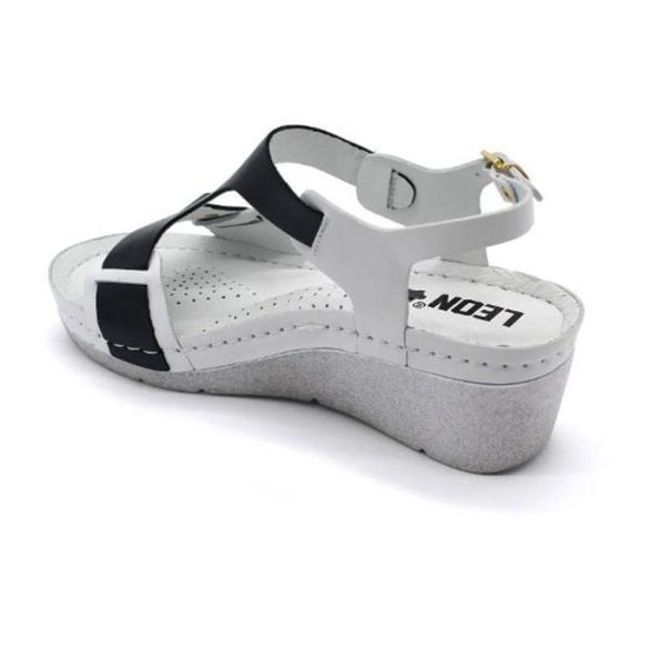 Leon Comfort 1010 Kék női szandál