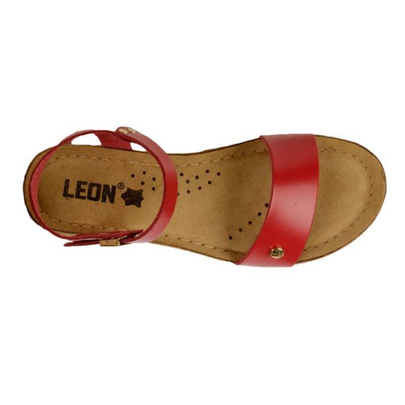 Leon Comfort 1015 Red női szandál