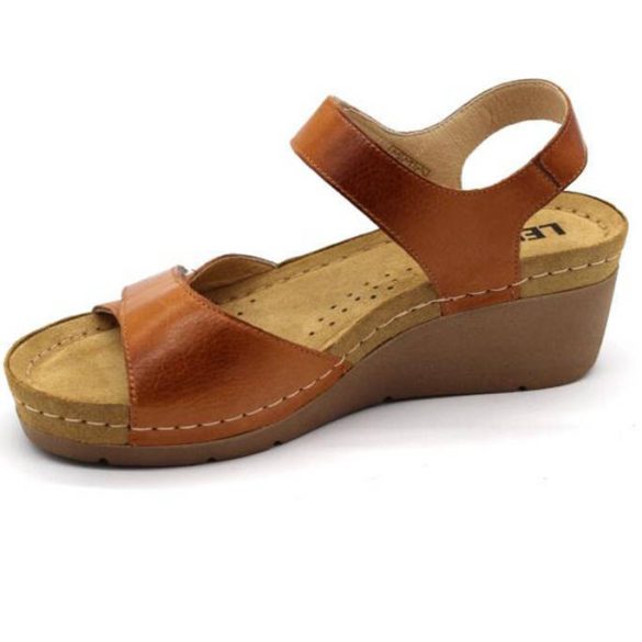 Leon Comfort 1041 Barna női szandál