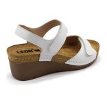 Leon Comfort 1041 Fehér női szandál