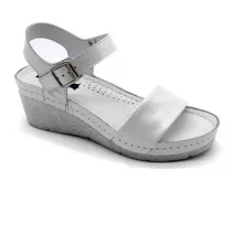 Leon Comfort 1070 Fehér női szandál