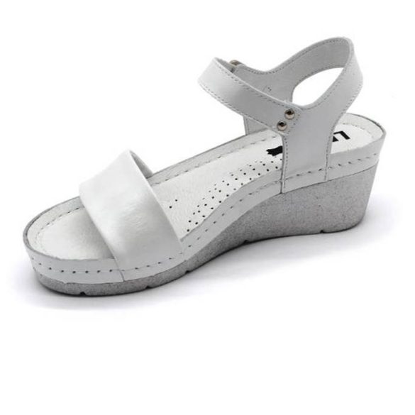 Leon Comfort 1070 Fehér női szandál