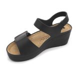 Leon Comfort 1080 Fekete női szandál