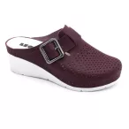 Leon Comfort 1100 bordo női papucs