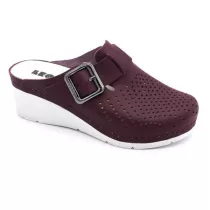 Leon Comfort 1100 bordo női papucs