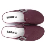 Leon Comfort 1100 bordo női papucs