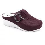 Leon Comfort 1100 bordo női papucs