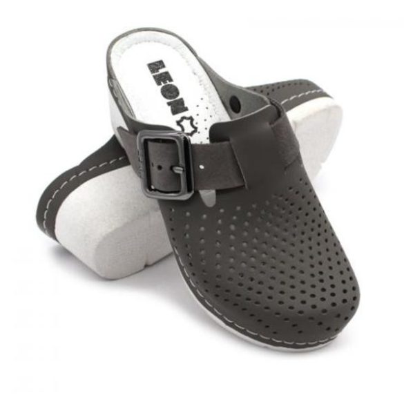 Leon Comfort 1100 szurke női papucs