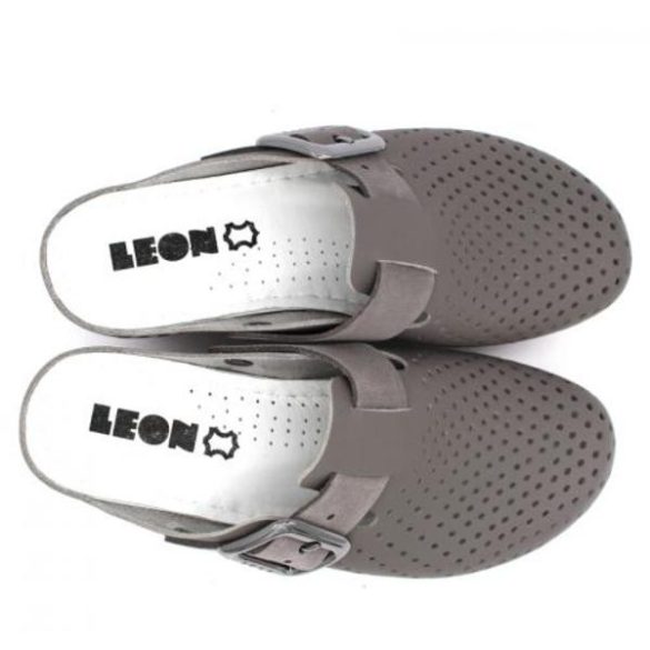 Leon Comfort 1100 szurke női papucs