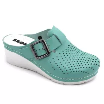 Leon Comfort 1100 turkiz női papucs