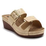 Leon Comfort 1110 arany női papucs