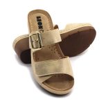 Leon Comfort 1110 arany női papucs