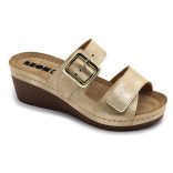 Leon Comfort 1110 arany női papucs
