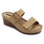 Leon Comfort 1110 bezs női papucs