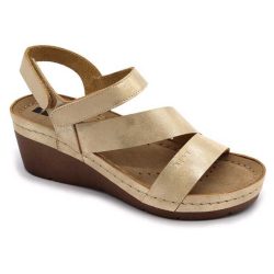 Leon Comfort 1120 arany női szandál