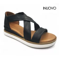 Inuovo 113012 Black 25 női szandál