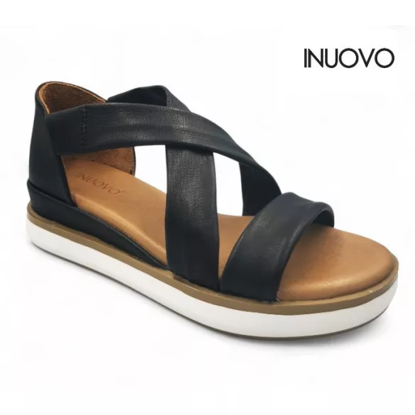 Inuovo 113012 Black 25 női szandál