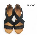 Inuovo 113012 Black 25 női szandál