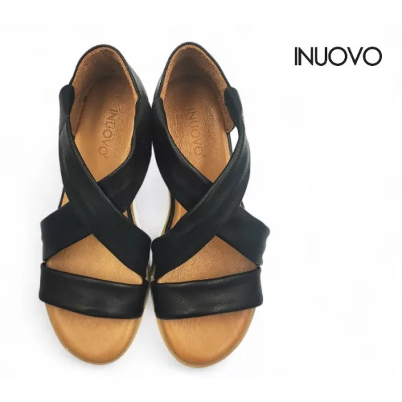 Inuovo 113012 Black 25 női szandál
