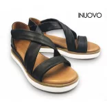 Inuovo 113012 Black 25 női szandál