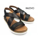 Inuovo 113015 Black 25 női szandál