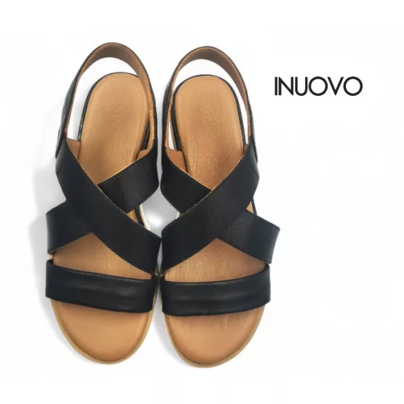 Inuovo 113015 Black 25 női szandál
