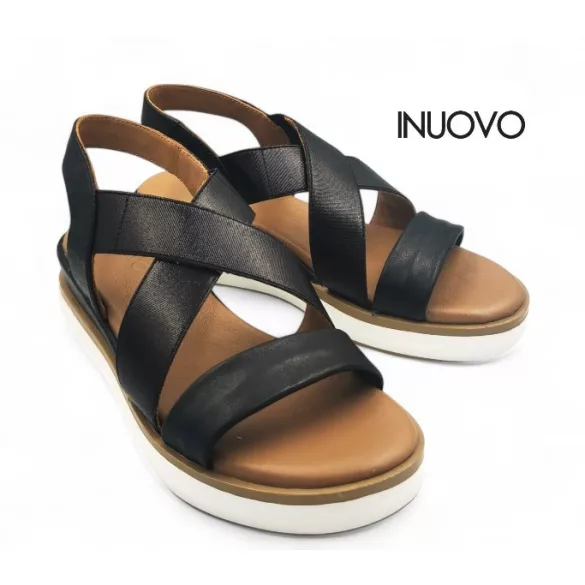Inuovo 113015 Black 25 női szandál