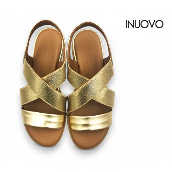 Inuovo 113015 Gold 25 női szandál