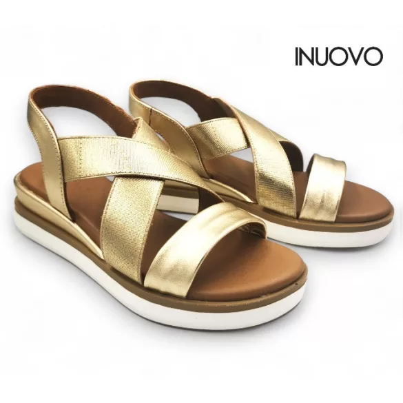 Inuovo 113015 Gold 25 női szandál
