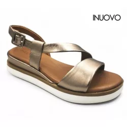 Inuovo 113060 Metal-ash női szandál