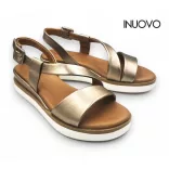 Inuovo 113060 Metal-ash női szandál