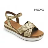Inuovo 113065 Gold női szandál