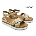Inuovo 113065 Gold női szandál