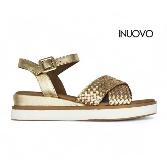 Inuovo 113065 Gold női szandál