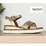 Inuovo 113065 Gold női szandál