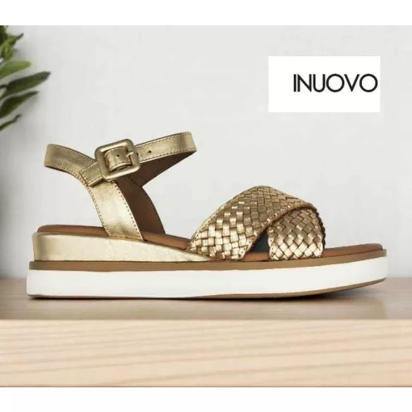 Inuovo 113065 Gold női szandál