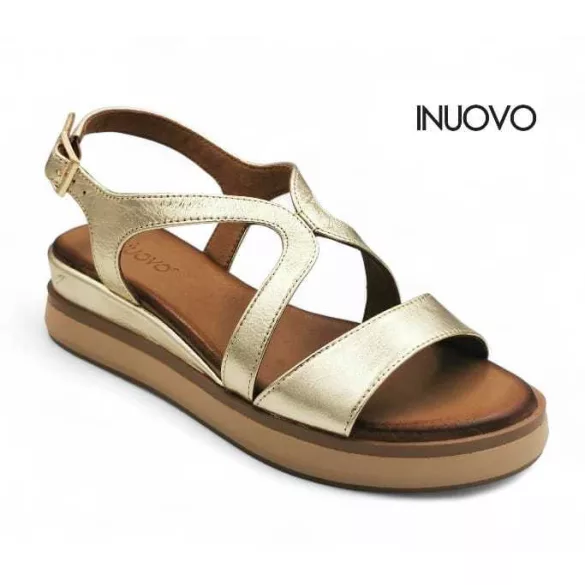 Inuovo 113092 Gold női szandál