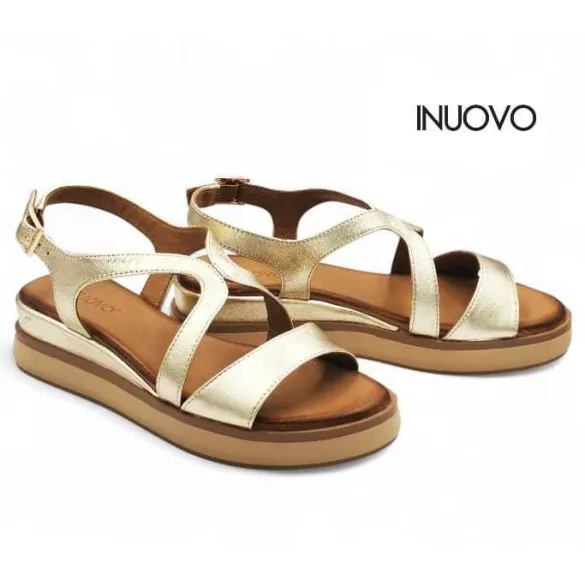Inuovo 113092 Gold női szandál