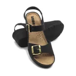 Leon Comfort 1130 fekete női szandál