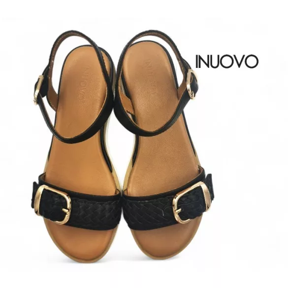 Inuovo 113115 Black női szandál
