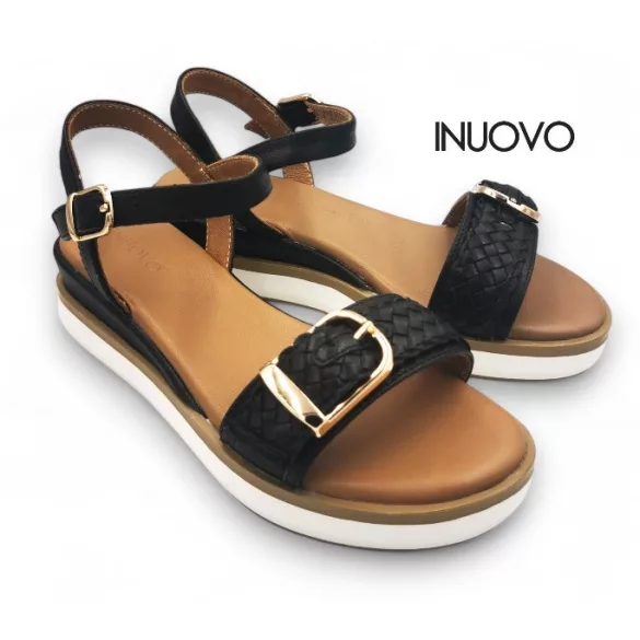 Inuovo 113115 Black női szandál